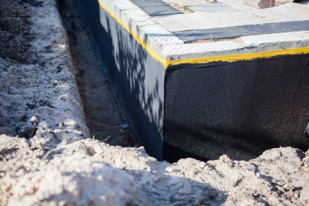 Residential Waterproofing installation at a Inkster, MI home by SJ Waterproofing Pros